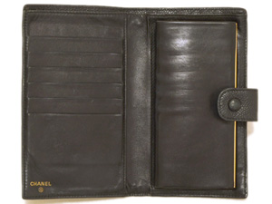 シャネル/シャネルのバッグ、シャネルの財布/シャネル/キャビアスキン ホック付き ミディアム財布