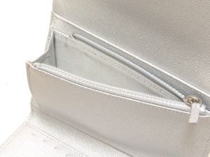 シャネル/シャネルのバッグ、シャネルの財布/シャネル/キャビアスキン マドモアゼル 三つ折り ミディアム財布