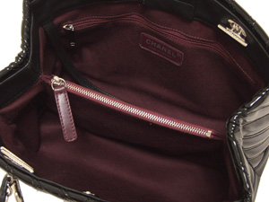 エルメス/エルメスのバッグ、エルメスの財布の専門店/シャネル/エナメル×カーフ チェーントートバッグ