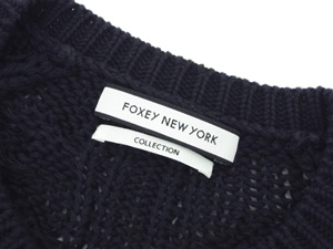 ե/ե FOXEY NEW YORK/Baby Cable Sweater Cardigan