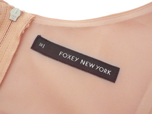 フォクシー FOXEY NEW YORK/エンパイアワンピース/ピンク【ブランド 