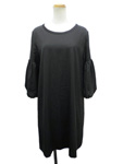 フォクシー FOXEY NEW YORK/Cupra Satin Novelty Sleeve Dress