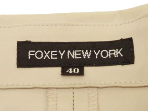フォクシー FOXEY NEW YORK/ニューヨークジャケット【値下げ】/べージュグレー【ブランドショップ/セレブブランド】