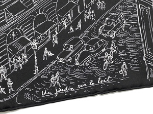 エルメス/エルメスのバッグ、エルメスの財布の専門店/エルメス/カレ45 プチカレ 【Un Jardin sur le Toit （屋根の上の庭）】