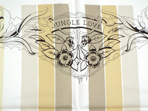 エルメス/カレ90 スカーフ 【Jungle Love Rainbow （ジャングル ラブ