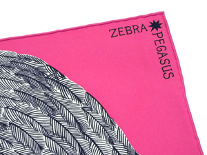 エルメス/カレ90 スカーフ 【ZEBRA PEGASUS （ゼブラ＝ペガサス 